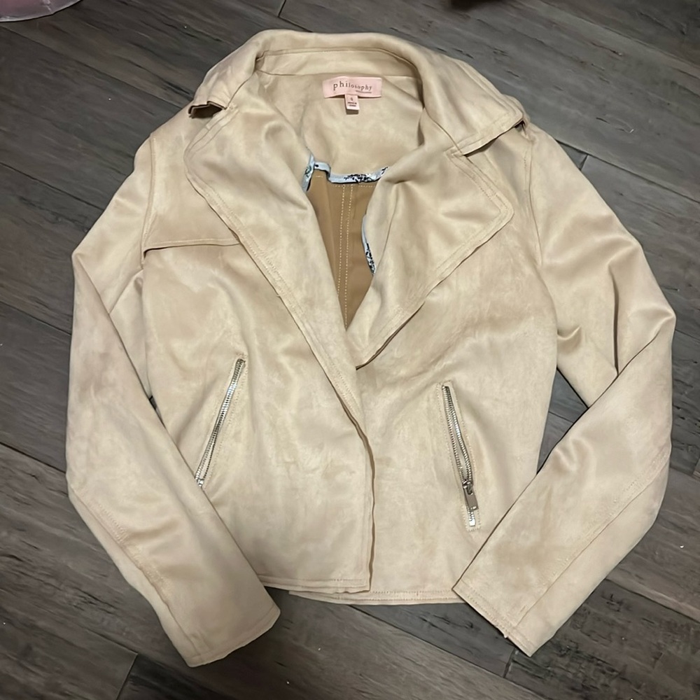 Nordstrom suede jacket NWOT
